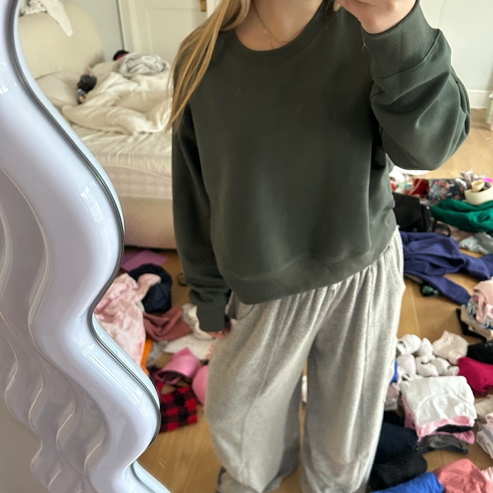 Green Pacsun Hoodie / Crewneck